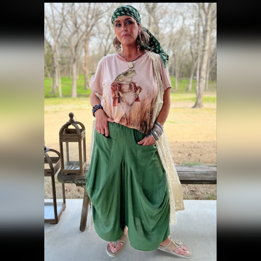 NWT! Jaded Gypsy Out And About Pants O/S S M L